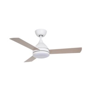 מאוורר תקרה חכם CAPRI 42 " SMART -  ניסקו צבע לבן + לבן אלון מק"ט 74000735