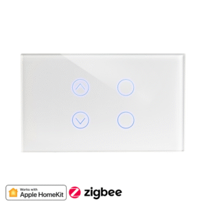 מתג חכם לתריס ו2 תאורות  לבן 3M 4M זיגבי תומך הומקיט