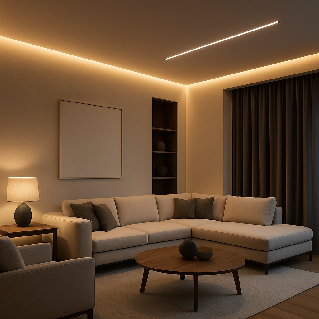 פרופיל לד תאורה חכמה