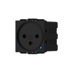 שקע חכם מובנה לכל סדרות ניסקו צבע שחור WIFI