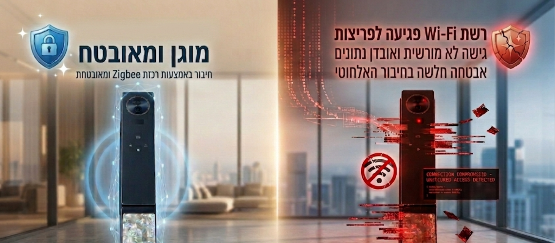 מנעול חכם לדלת